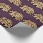 Mr Squishy the Shar-pei Puppy Cadeaupapier (Hoek)
