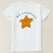 Mr. Starfish T-shirt (Design achterkant)