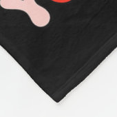 Mr Steal Your Heart For Boys Toddlers Valentine's  Fleece Deken (Hoek)