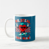 Mr Steal Your Heart For Boys Toddlers Valentine's  Koffiemok (Links)