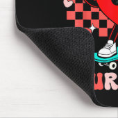 Mr Steal Your Heart For Boys Toddlers Valentine's Muismat (Hoek)