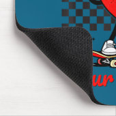 Mr Steal Your Heart For Boys Toddlers Valentine's Muismat (Hoek)