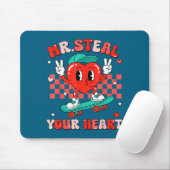 Mr Steal Your Heart For Boys Toddlers Valentine's Muismat (Met muis)