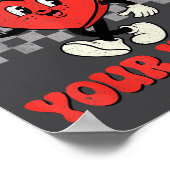 Mr Steal Your Heart For Boys Toddlers Valentine's  Poster (Hoek)