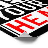 Mr Steal Your Heart For Boys Toddlers Valentine's  Poster (Hoek)