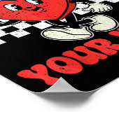 Mr Steal Your Heart For Boys Toddlers Valentine's  Poster (Hoek)