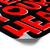 Mr Steal Your Heart Funny Valentines Day Boys Men  Poster (Hoek)