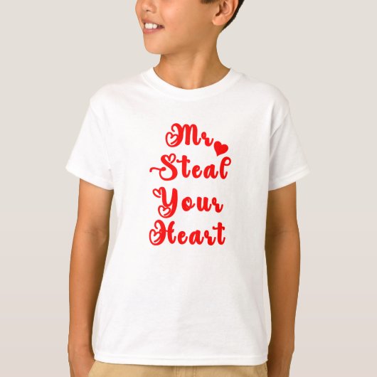 Mr Steal Your Heart T-shirt (Voorkant)