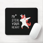 Mr Steal Your Heart Valentines Day V Day Boys Unic Muismat (Met muis)