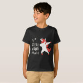 Mr Steal Your Heart Valentines Day V Day Boys Unic T-shirt (Voorkant volledig)