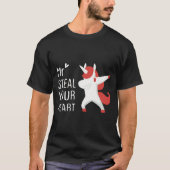 Mr Steal Your Heart Valentines Day V Day Boys Unic T-shirt (Voorkant)