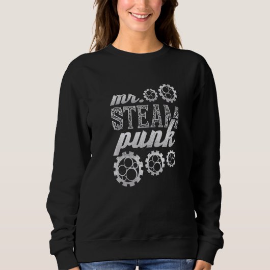 Mr Steampunk Trui (Voorkant)