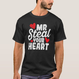 Mr Steel Jouw Hart Valentijnsdag Koppels Peuters T-shirt