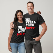 Mr. steelt uw hart t-shirt (Unisex)