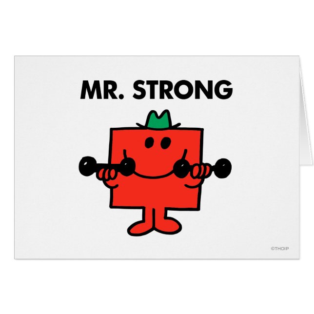 Mr Strong | Hefgewicht (Voorkant Horizontaal)