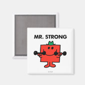 Mr Strong | Hefgewicht Magneet (Voorkant / Achterkant)