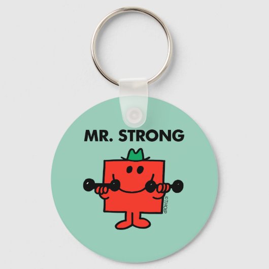 Mr Strong | Hefgewicht Sleutelhanger (Voorkant)