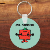 Mr Strong | Hefgewicht Sleutelhanger (Achterkant)