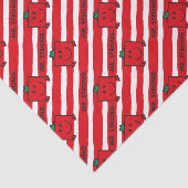 Mr Strong | Patroon rode strepen Tissuepapier (Detail)