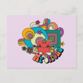 Mr Strong | Psychedelische wervelingen, sterren en Briefkaart (Voorkant)