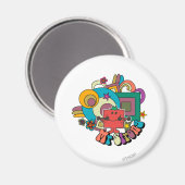 Mr Strong | Psychedelische wervelingen, sterren en Magneet (Voorkant / Achterkant)