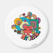 Mr Strong | Psychedelische wervelingen, sterren en Magneet (Voorkant)