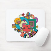 Mr Strong | Psychedelische wervelingen, sterren en Muismat (Met muis)