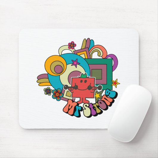 Mr Strong | Psychedelische wervelingen, sterren en Muismat (Met muis)