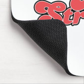 Mr Strong | rode letters Muismat (Hoek)