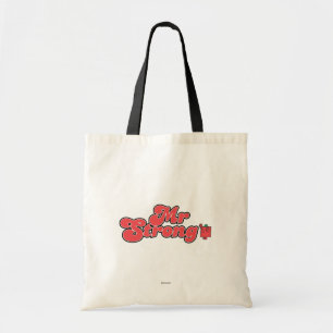 Mr Strong rode letters Tote Bag