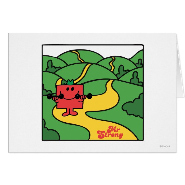 Mr Strong | Woodland Workout (Voorkant Horizontaal)