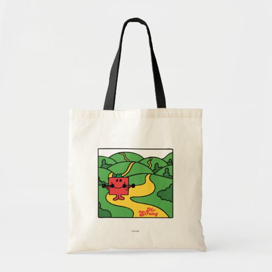 Mr Strong | Woodland Workout Tote Bag (Voorkant)