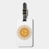 Mr Sun Bagagelabel (Voorkant verticaal)
