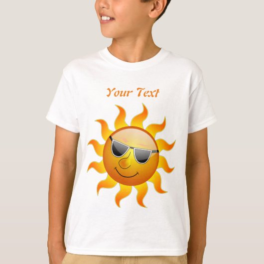 Mr. Sunshine Jungen T-shirt (Voorkant)