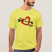 Mr Swipe Rechts Mobiele Dating App Schattige Ontwe T-shirt (Voorkant)