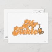Mr Tickle | Hallo Lange golf Briefkaart (Voorkant / Achterkant)