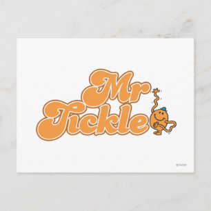 Mr Tickle   Hallo Lange golf Briefkaart