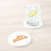 Mr Tickle | Hallo Lange golf Zandsteen Onderzetter (Zijkant)