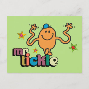 Mr Tickle Mousserende sterren Briefkaart