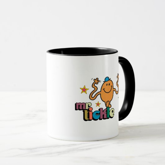 Mr Tickle | Mousserende sterren Mok (Voorkant rechts)