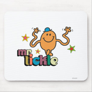 Mr Tickle   Mousserende sterren Muismat