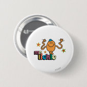 Mr Tickle | Mousserende sterren Ronde Button 5,7 Cm (Voorkant /achterkant)