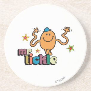 Mr Tickle   Mousserende sterren Zandsteen Onderzetter