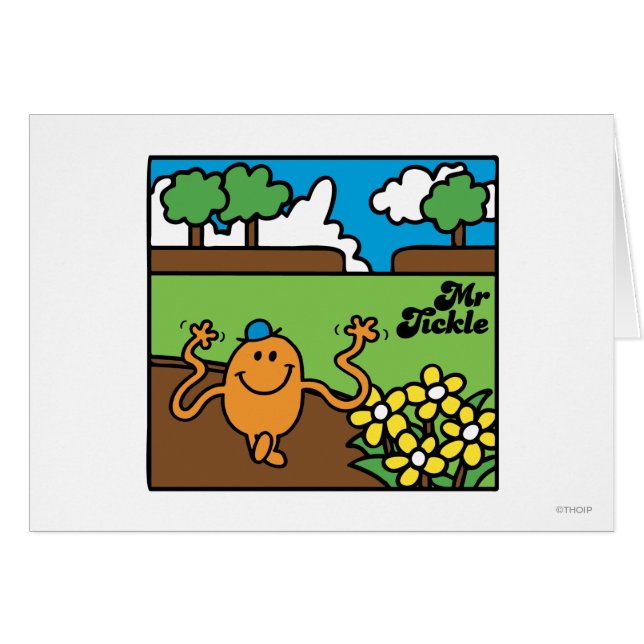 Mr Tickle | plezier in de buitenlucht (Voorkant Horizontaal)