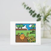 Mr Tickle | plezier in de buitenlucht Briefkaart (Staand voorkant)