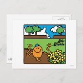 Mr Tickle | plezier in de buitenlucht Briefkaart (Voorkant / Achterkant)