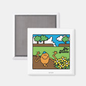 Mr Tickle | plezier in de buitenlucht Magneet (Voorkant / Achterkant)