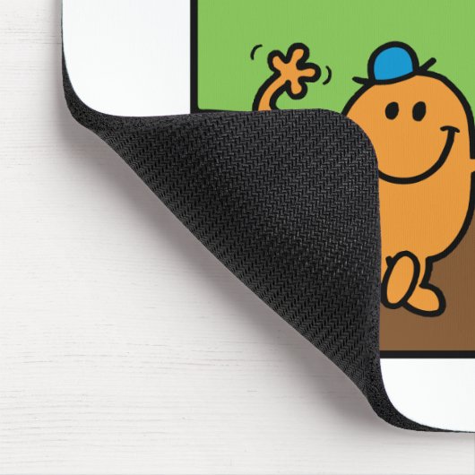 Mr Tickle | plezier in de buitenlucht Muismat (Hoek)