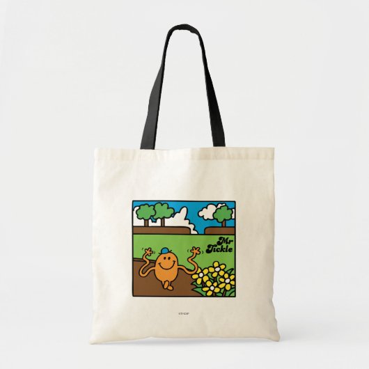 Mr Tickle | plezier in de buitenlucht Tote Bag (Voorkant)