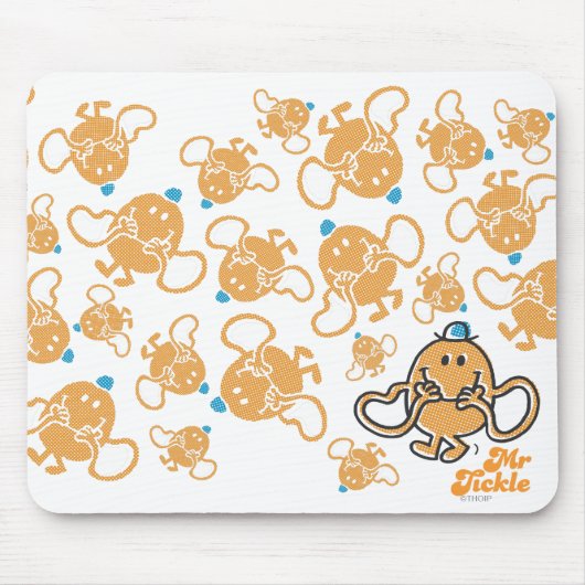 Mr Tickle | Veel gezichten Muismat (Voorkant)